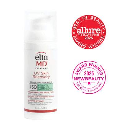 EltaMD UV Skin Recovery Red Color Correcting Green Tint Broad Spectrum SPF 50