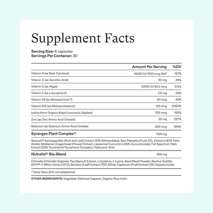 Nutrafol Women's Vegan Hair Growth Nutraceutical