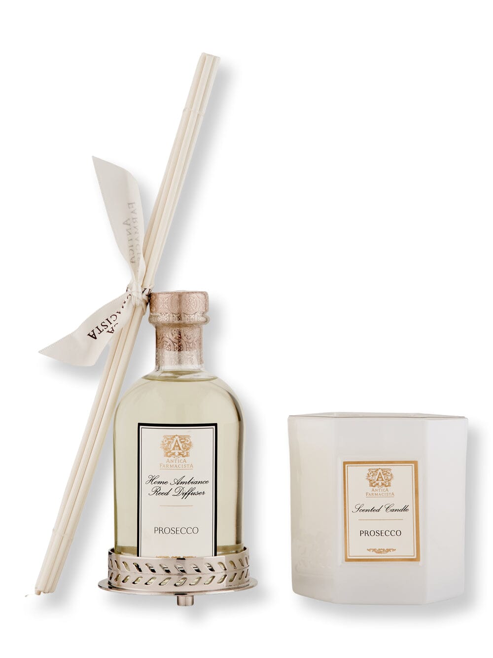 Antica Farmacista Prosecco Nickel Home Ambiance Gift Set