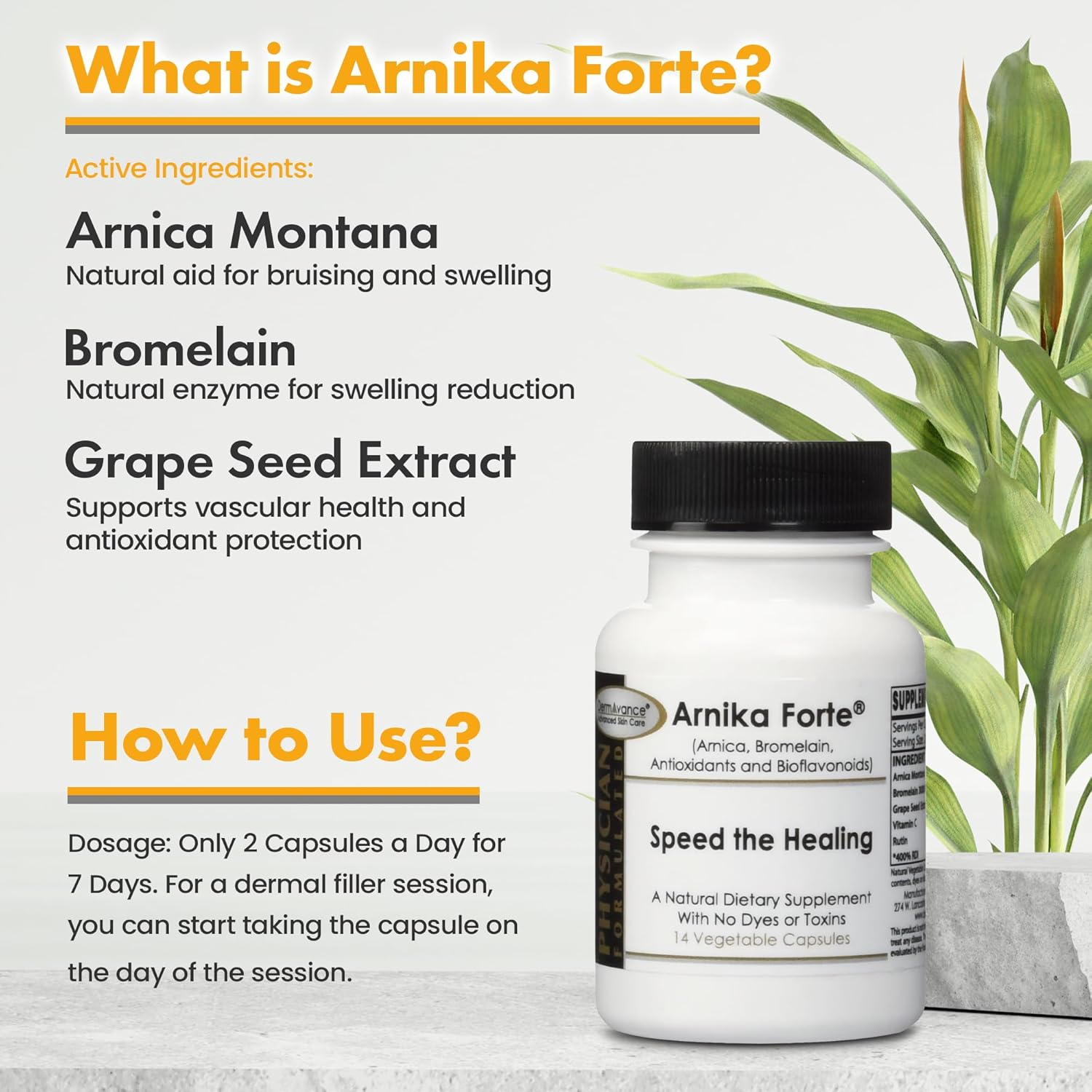 DermAvance Arnika Forte Capsules