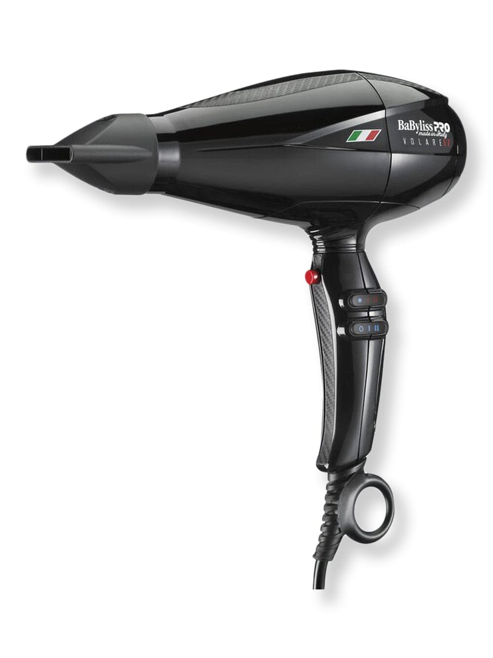 BaByliss Pro Nano Titanium Volare V1 Full-Size Dryer Ferrari-Designed Engine Black