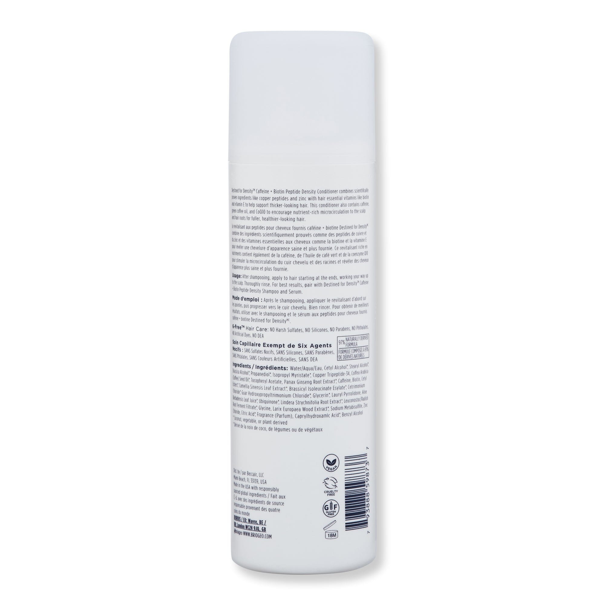 Briogeo Destined For Density Caffeine + Biotin Peptide Density Conditioner