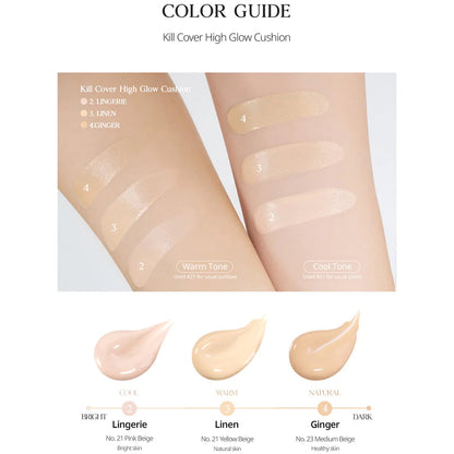 CLIO Kill Cover High Glow Cushion + Refill