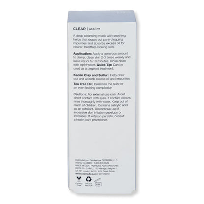 Cosmedix Clear Deep Cleansing Mask