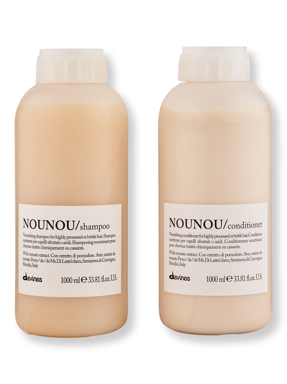 Davines Nounou Shampoo & Conditioner 1L