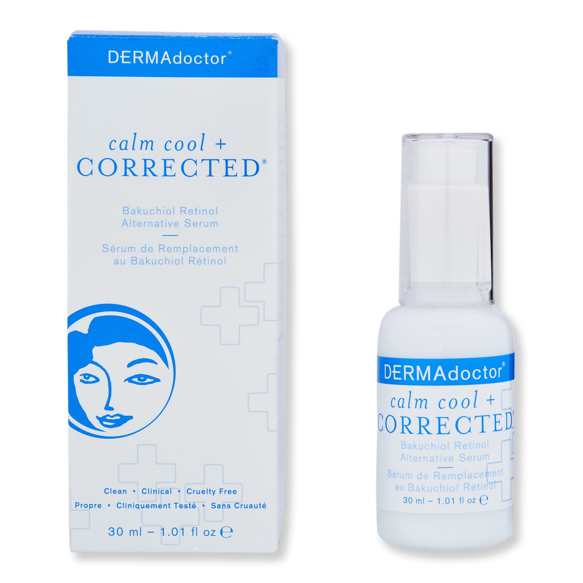 DermaDoctor Calm Cool + Corrected Bakuchiol Retinol Alternative Serum