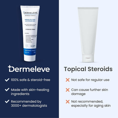 Dermeleve Steroid Free Anti-Itch Soothing Cream 4 oz.