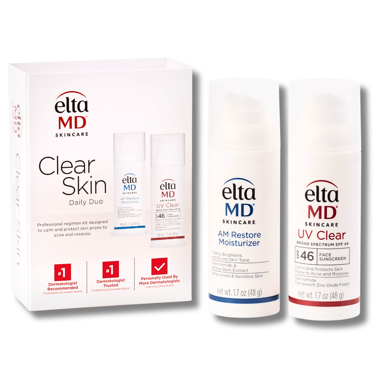 EltaMD Clear Skin Daily Duo Kit ($84 Value)