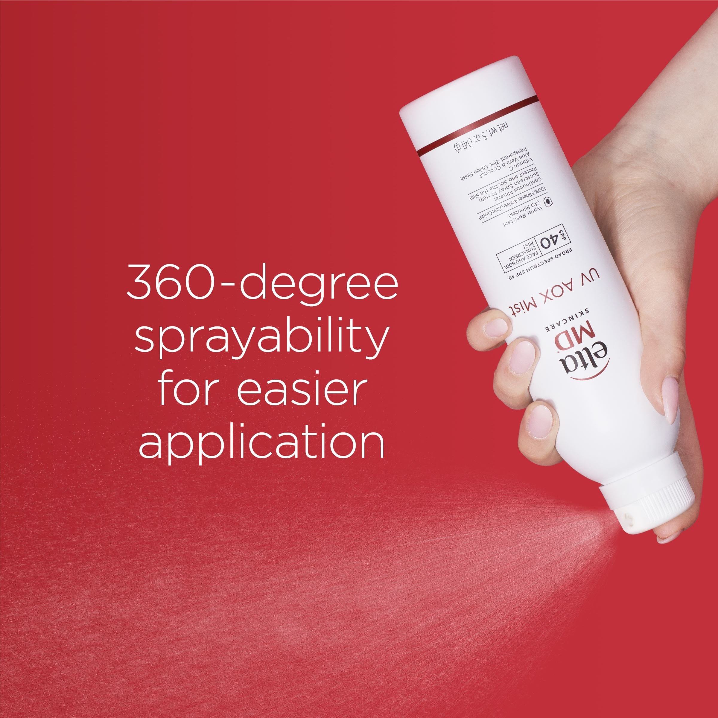 EltaMD UV AOX Mist Broad Spectrum SPF 40 DUO ($92 Value)