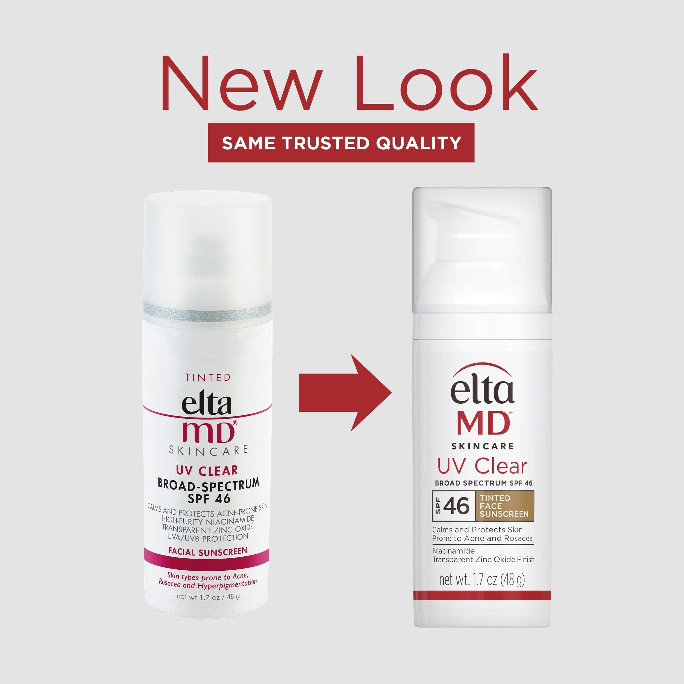 EltaMD UV Clear Tinted SPF 46 Broad-Spectrum DUO ($94 Value)