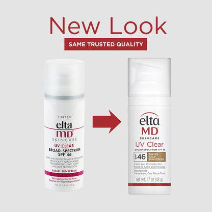 EltaMD UV Clear Tinted SPF 46 Broad-Spectrum DUO ($94 Value)