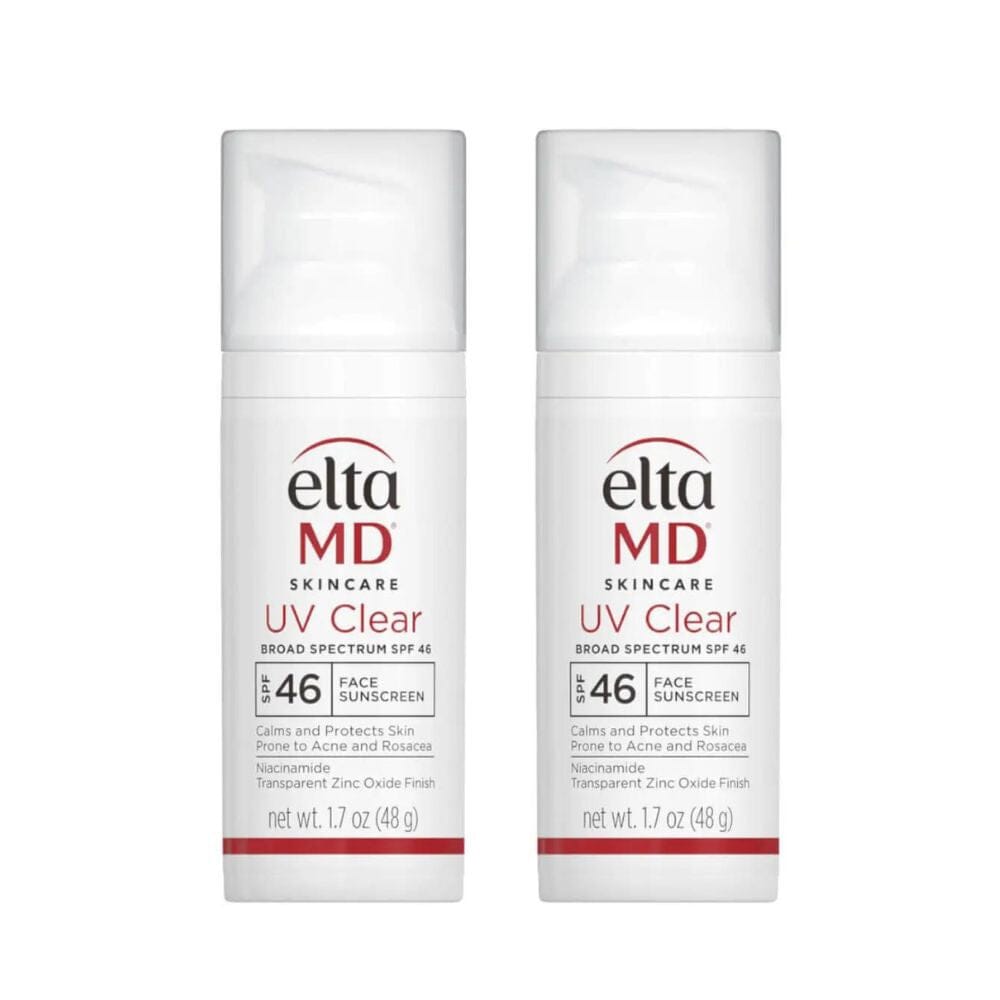 EltaMD UV Clear Untinted SPF 46 Broad-Spectrum Duo ($90 Value)