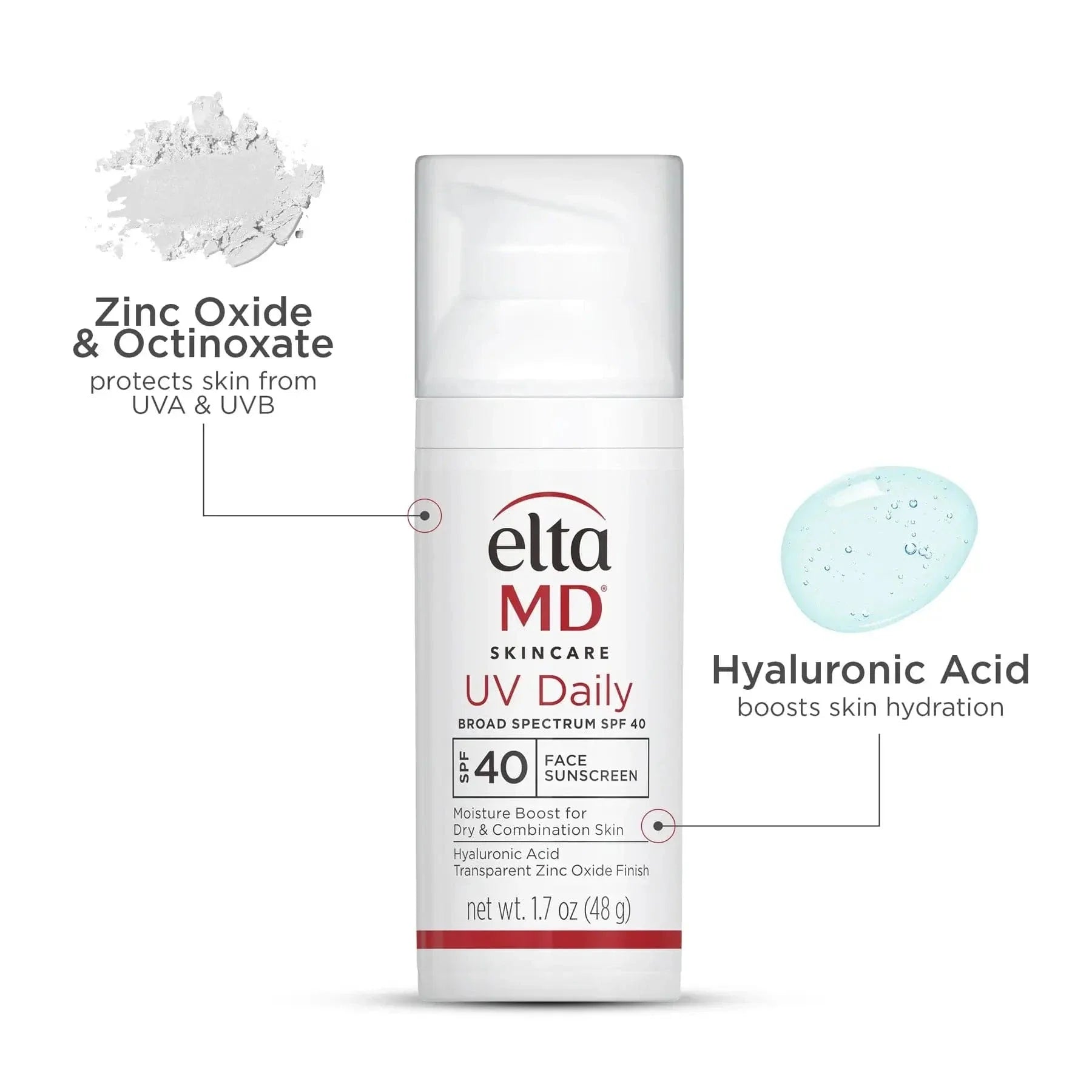 EltaMD UV Daily Untinted Broad-Spectrum SPF 40 DUO ($80 Value)
