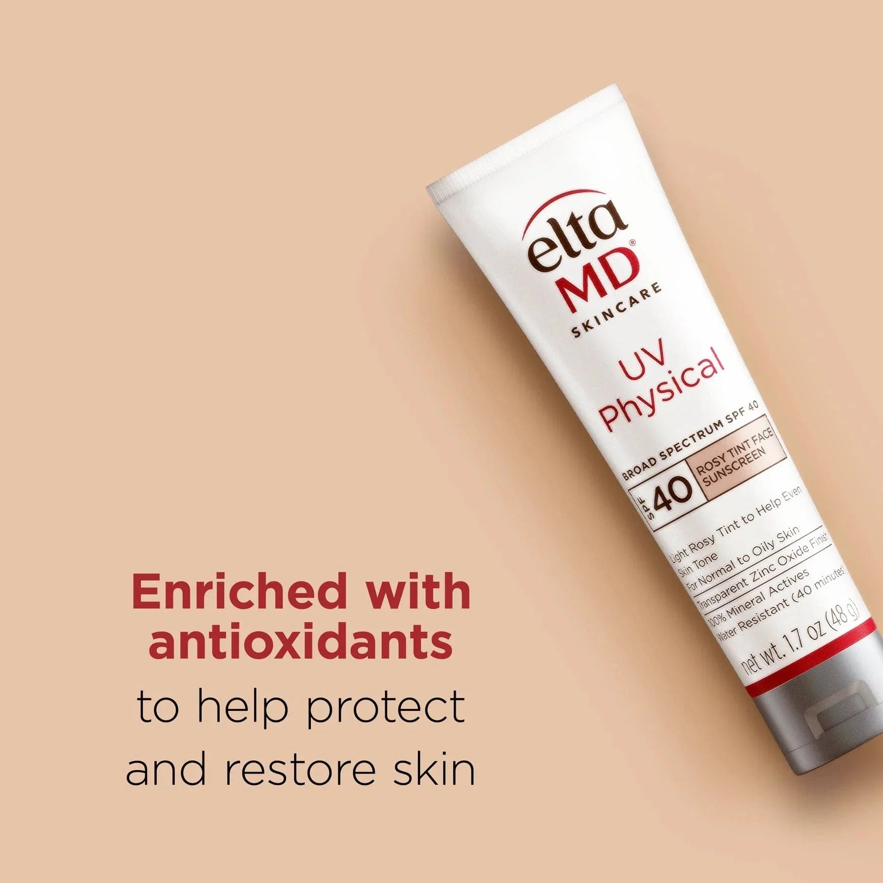 EltaMD UV Physical Rosy Tint Broad Spectrum SPF 40