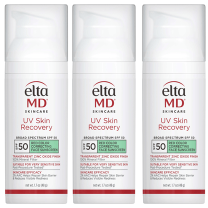 EltaMD UV Skin Recovery Red Color Correcting Green Tint Broad Spectrum SPF 50