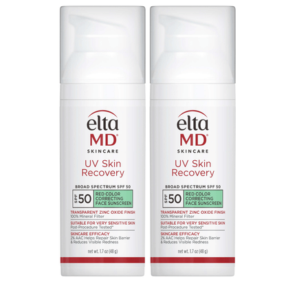 EltaMD UV Skin Recovery Red Color Correcting Green Tint Broad Spectrum SPF 50