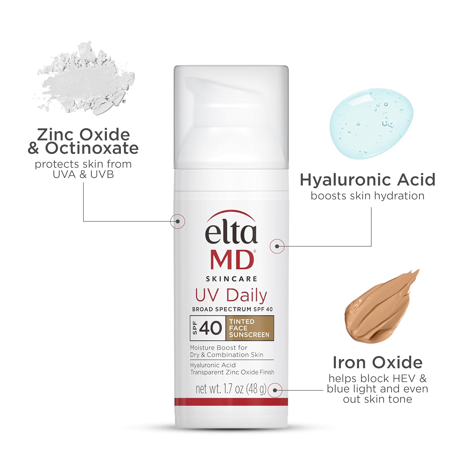 EltaMD UV Daily Tinted Broad-Spectrum SPF 40