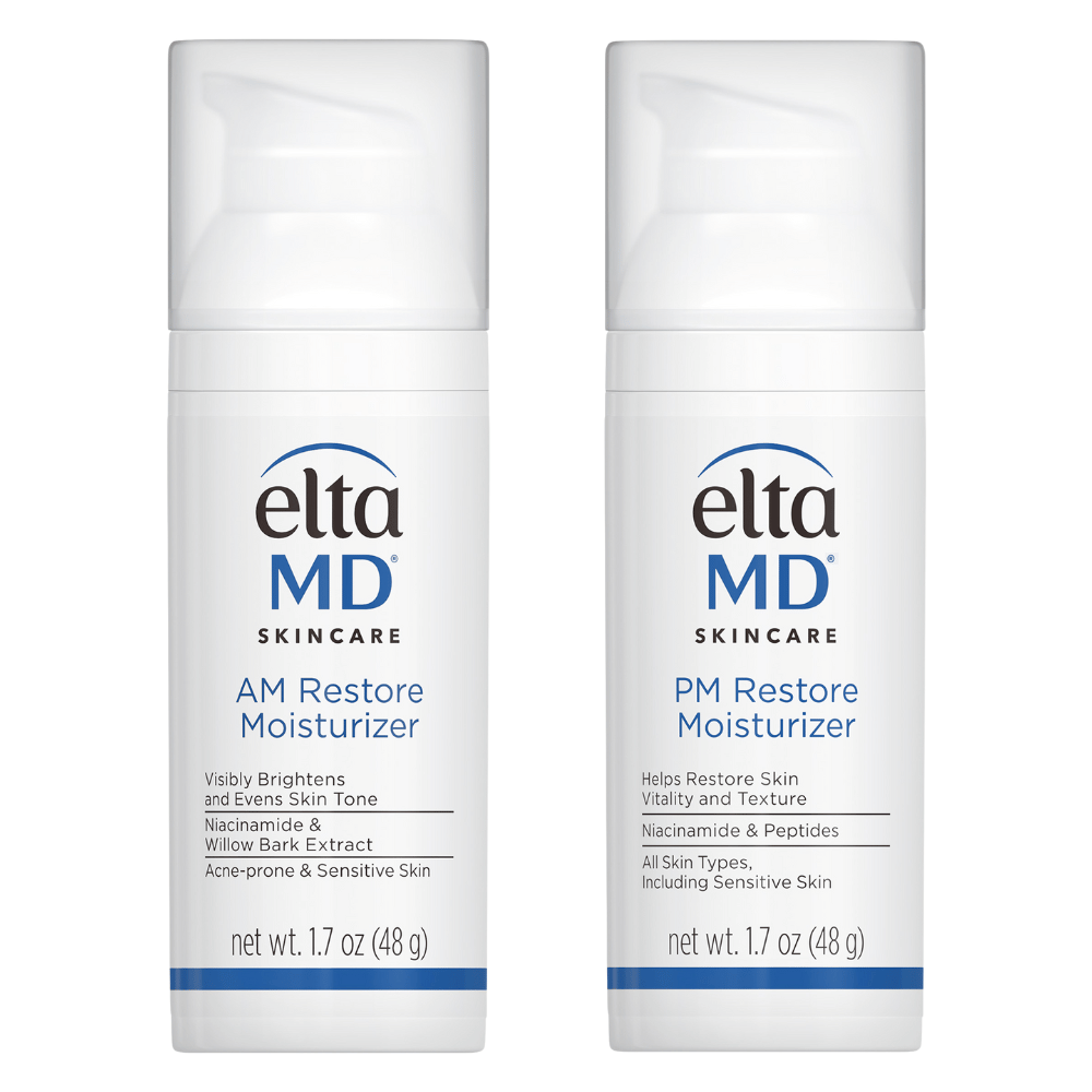 EltaMD AM & PM Restore Facial Moisturizer DUO ($94 Value)