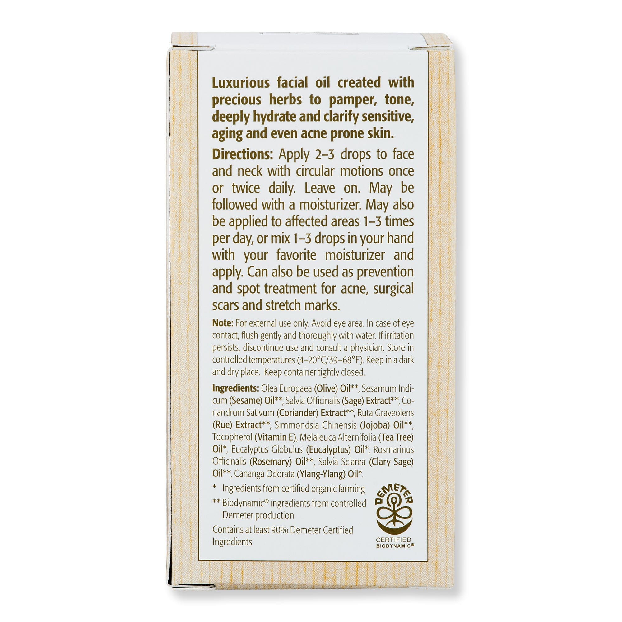 Eminence Facial Recovery Oil