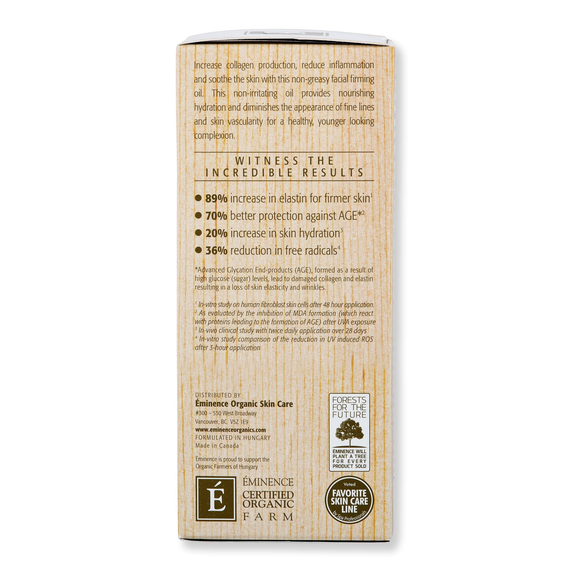 Eminence Rosehip Triple C+E Firming Oil