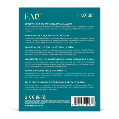 FOREO FAQ™ 301 LED Hair Strengthening Scalp Massager