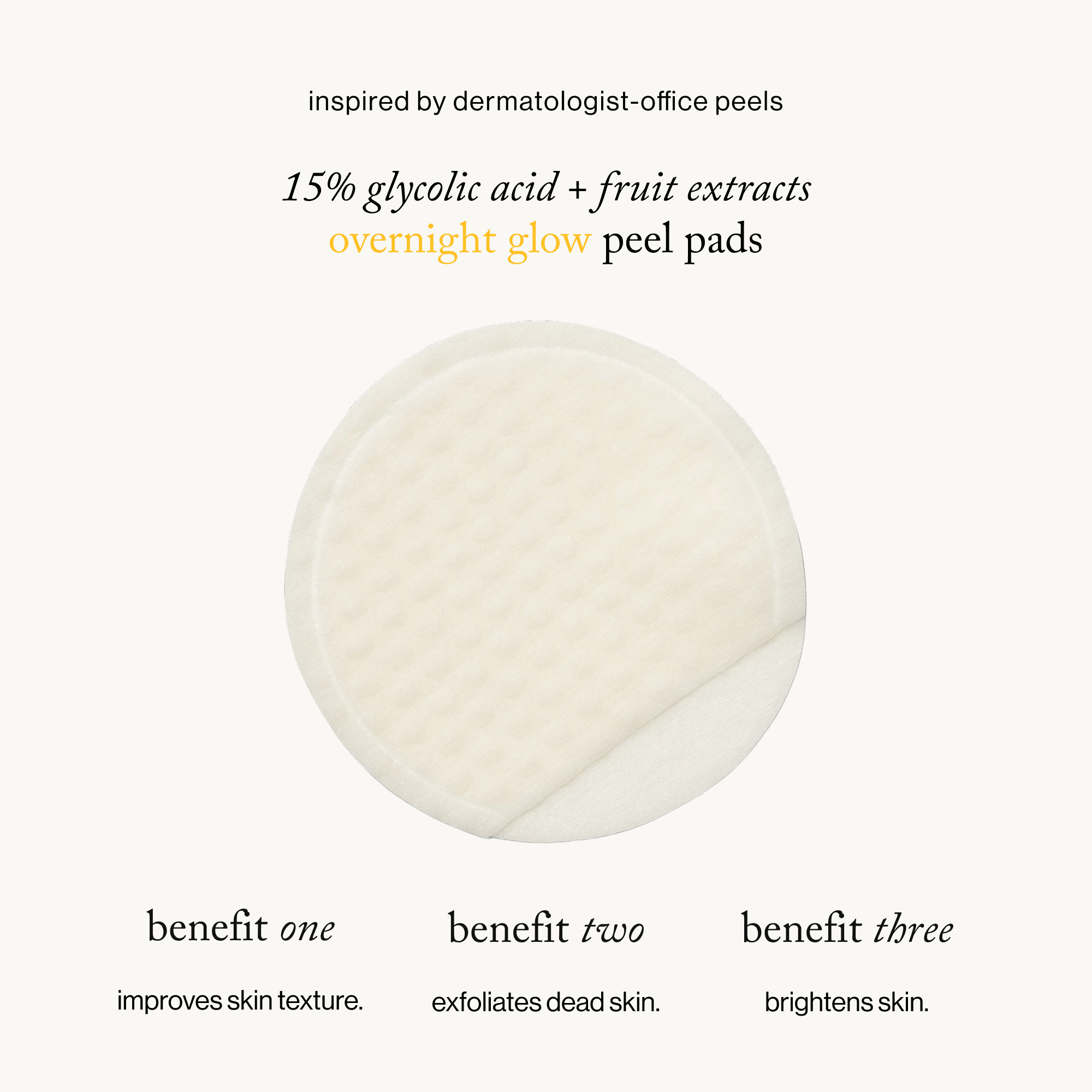 goop beauty 15% Glycolic Acid Overnight Glow Peel