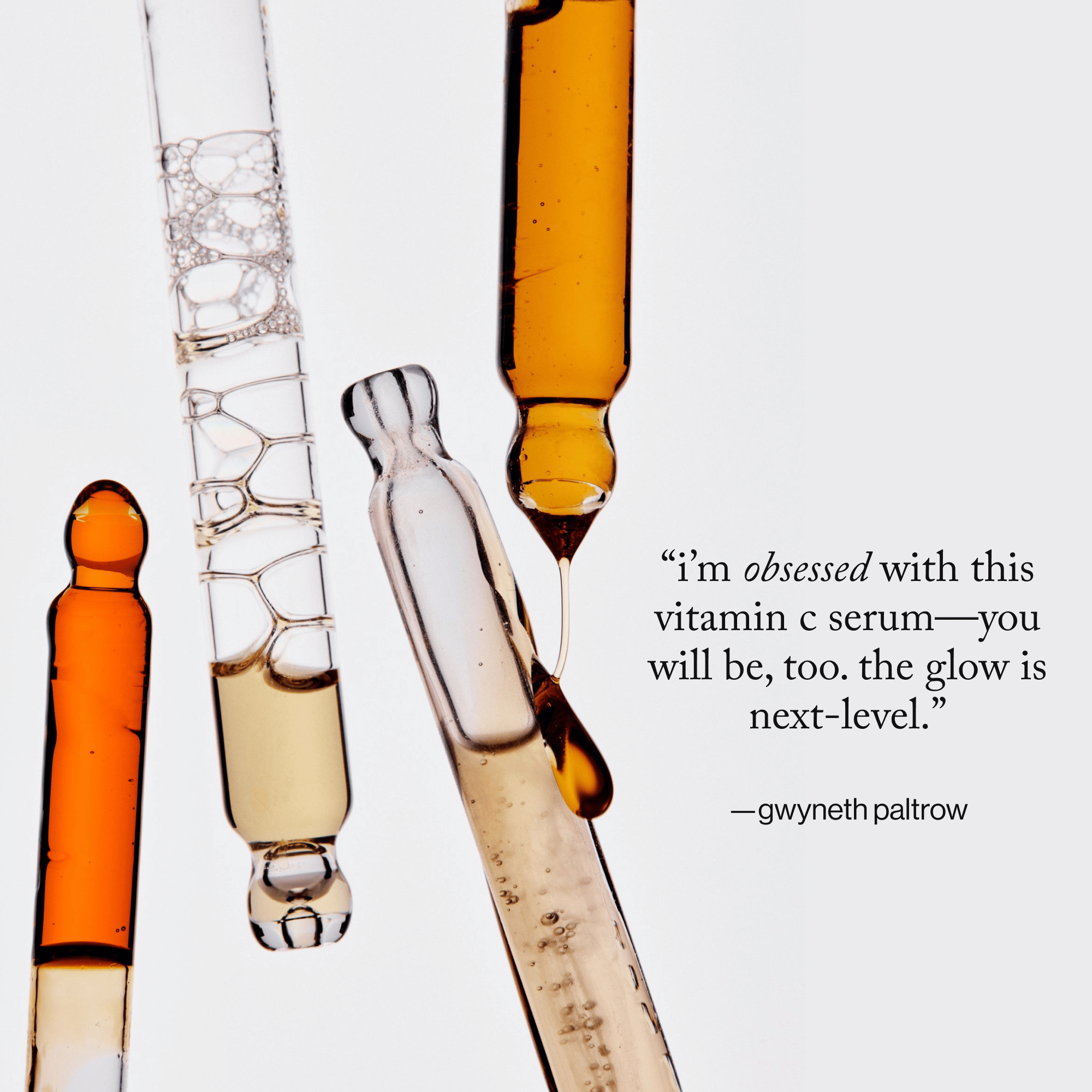 goop beauty 20% Vitamin C + Hyaluronic Acid Glow Serum