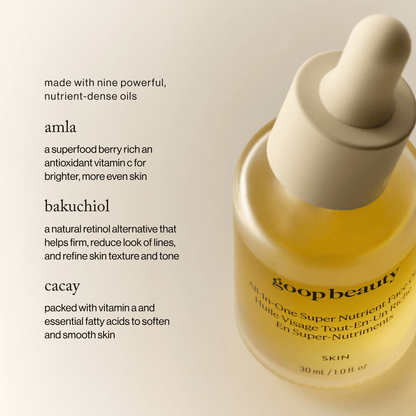 goop beauty All-in-One Super Nutrient Face Oil
