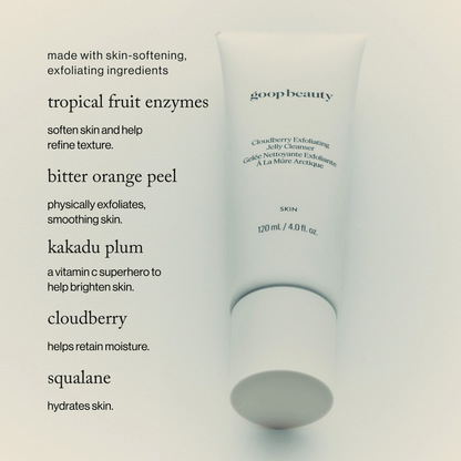 goop beauty Cloudberry Exfoliating Jelly Cleanser