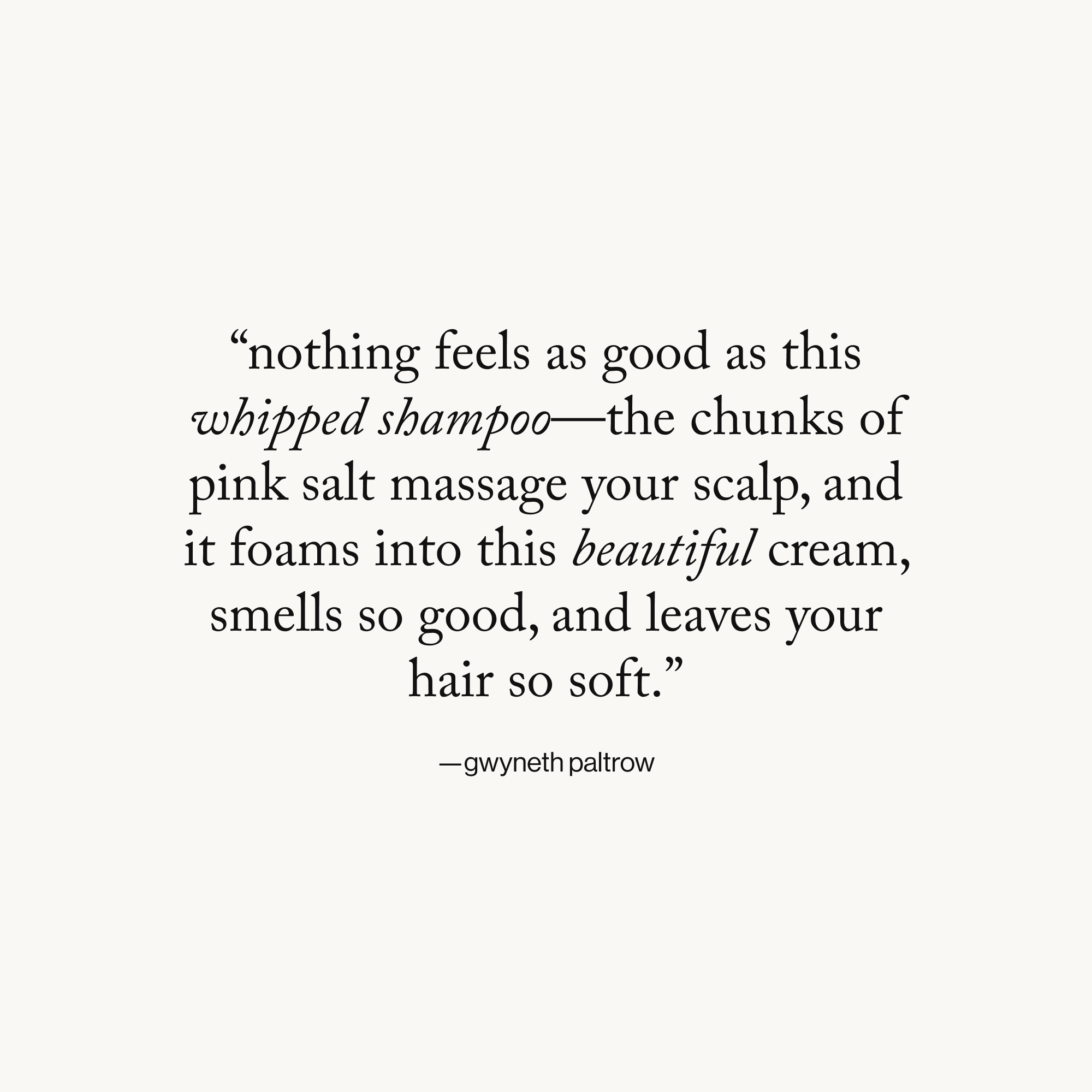 goop beauty Himalayan Salt Scalp Scrub Shampoo