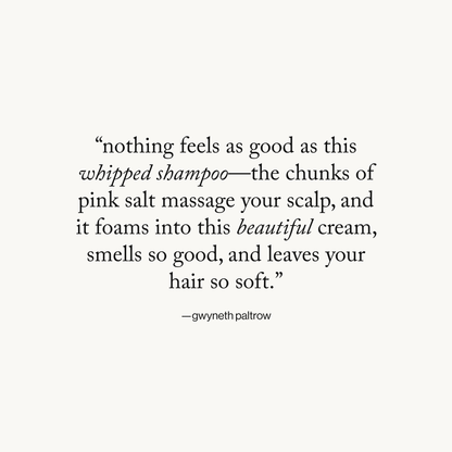 goop beauty Himalayan Salt Scalp Scrub Shampoo