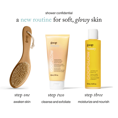 goop beauty Microderm Instant Glow Body Polish