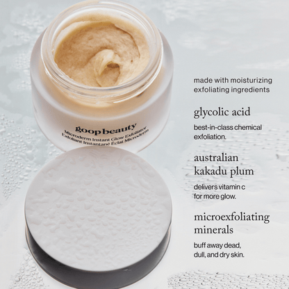 goop beauty Microderm Instant Glow Exfoliator