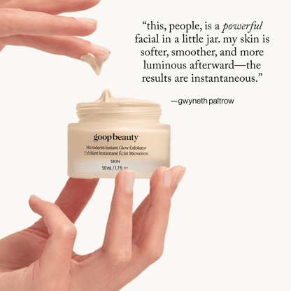 goop beauty Microderm Instant Glow Exfoliator
