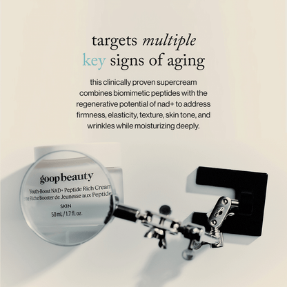 goop beauty Youth-Boost NAD+ Peptide Rich Cream