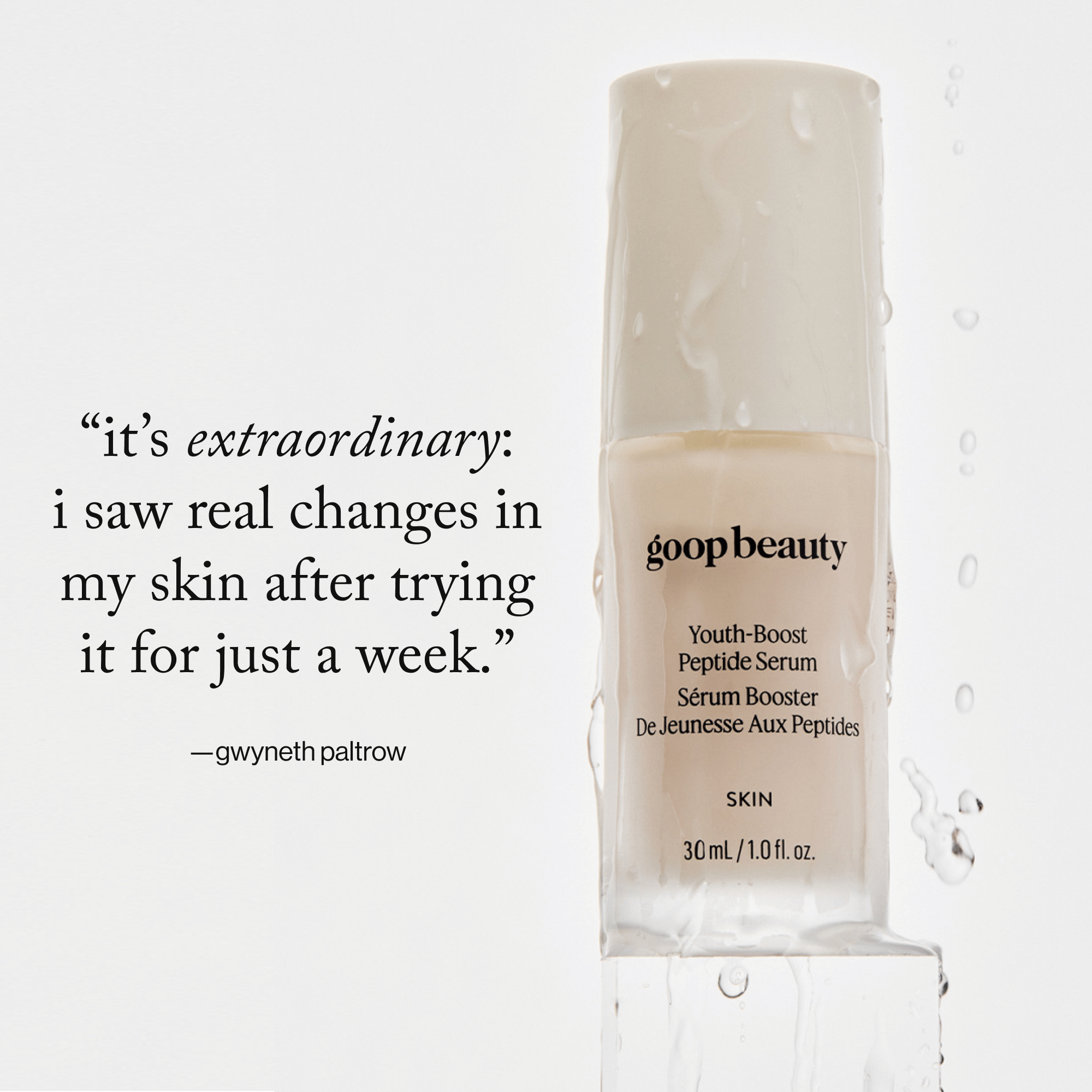 goop beauty Youth-Boost Peptide Serum