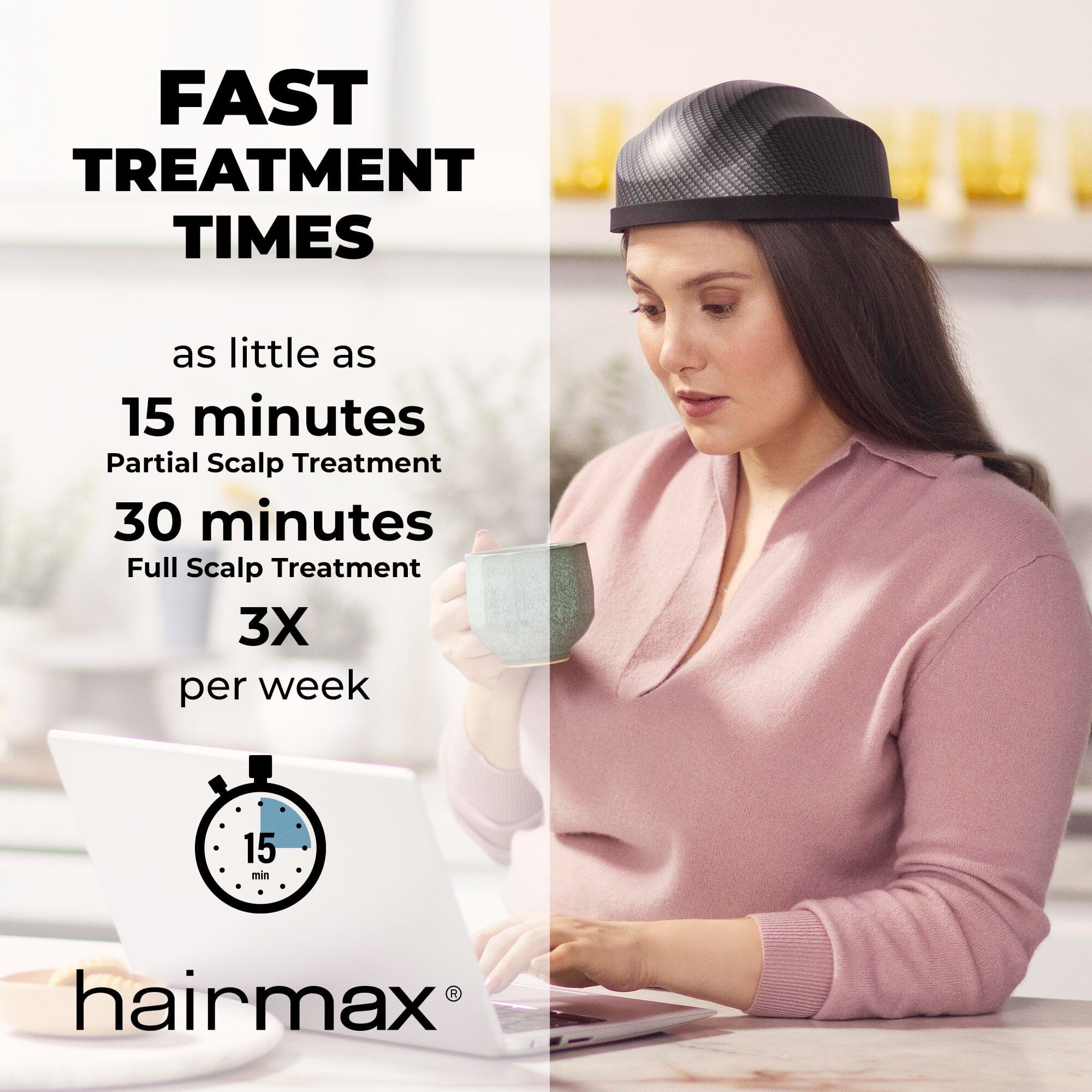 Hairmax Flip 80 Laser Hair Growth Cap