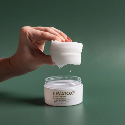 Hevatox Lifting AHA/PHA Exfoliating Pads