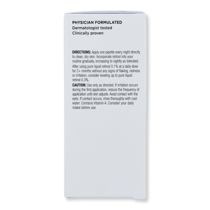 Image Skin Care Ageless+ Retinol Pure Liquid Retinol 0.1%
