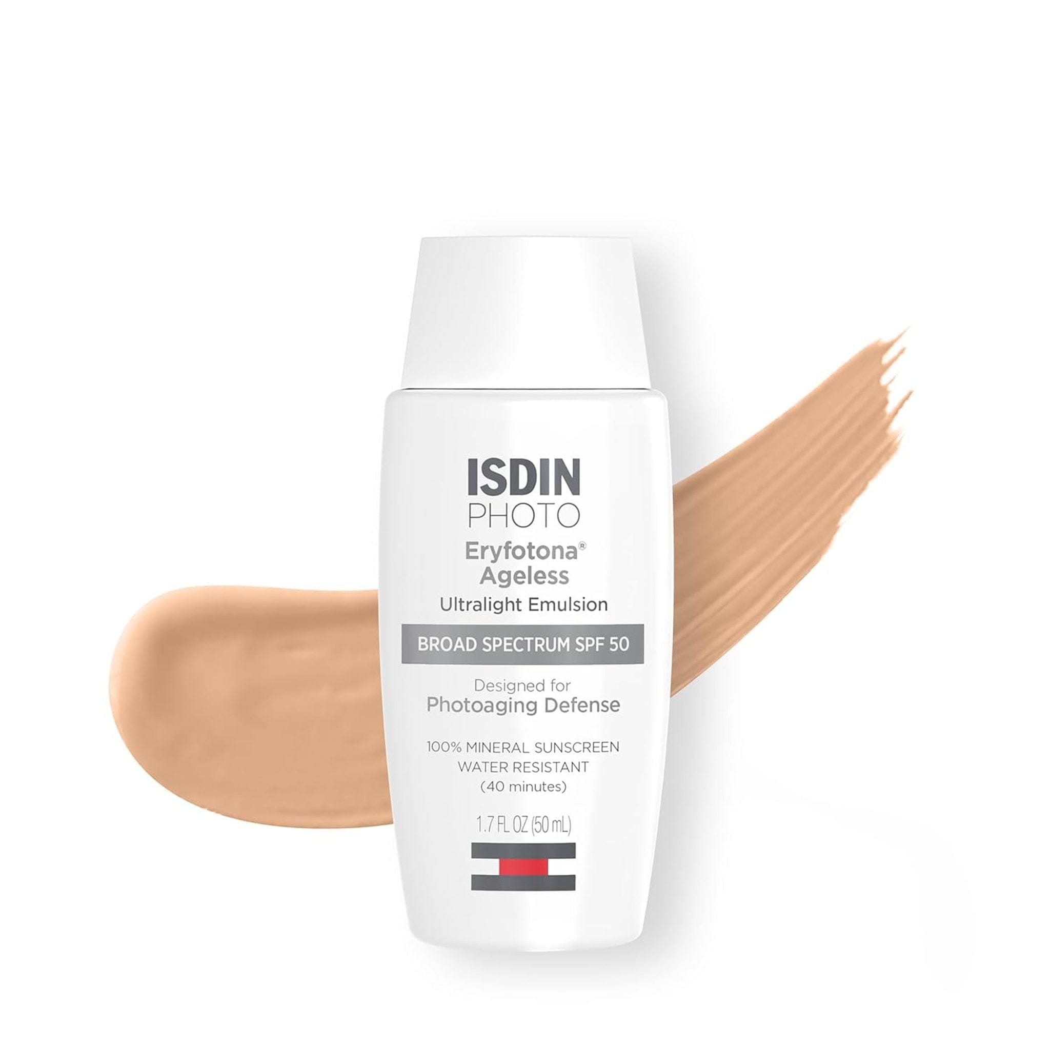 ISDIN Eryfotona Ageless Tinted Mineral Sunscreen SPF 50
