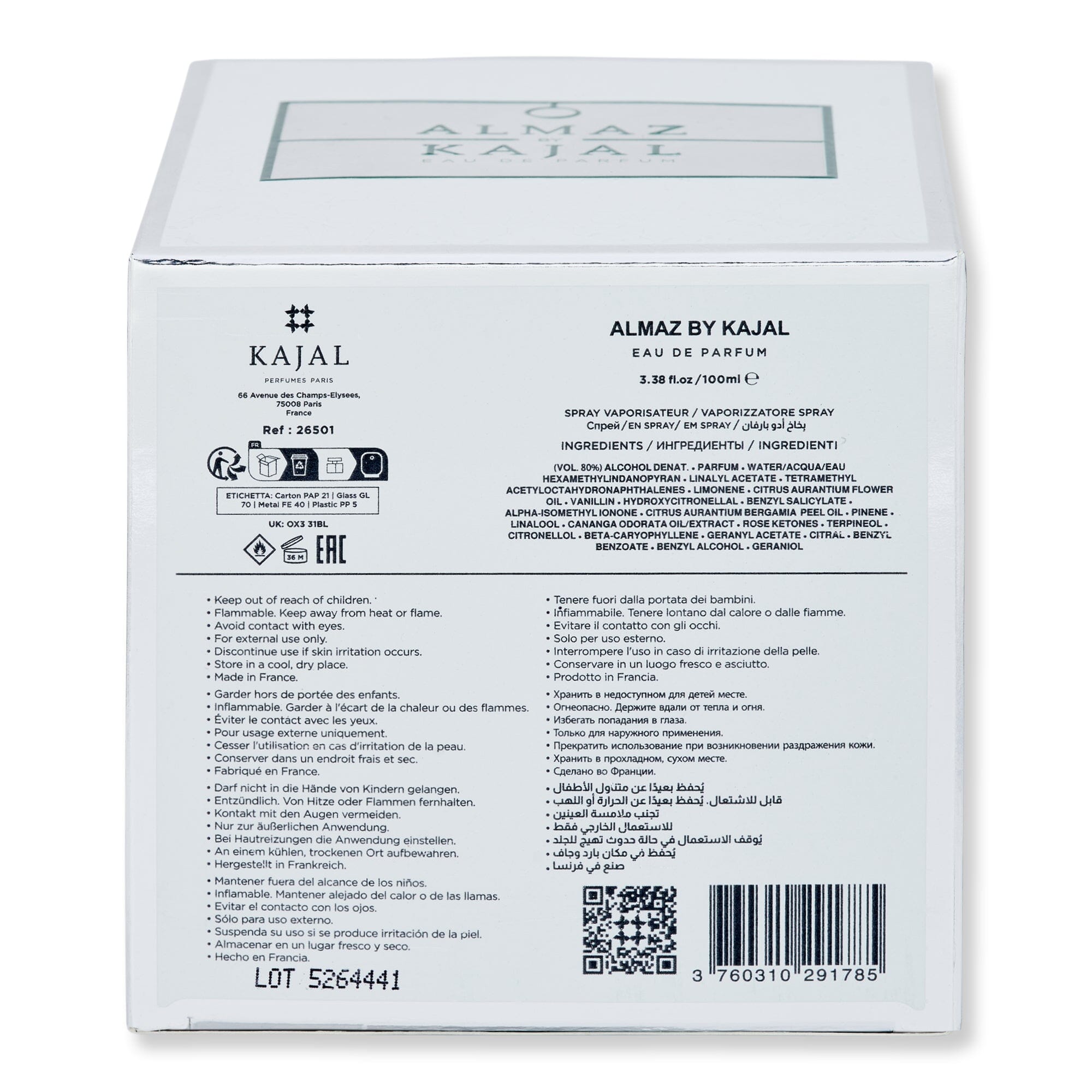 Kajal Almaz By Kajal EDP