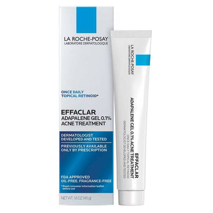 La Roche-Posay Effaclar Adapalene Gel 0.1% Topical Retinoid for Acne