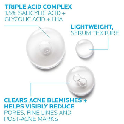 La Roche-Posay Effaclar Salicylic Acid Acne Treatment Serum
