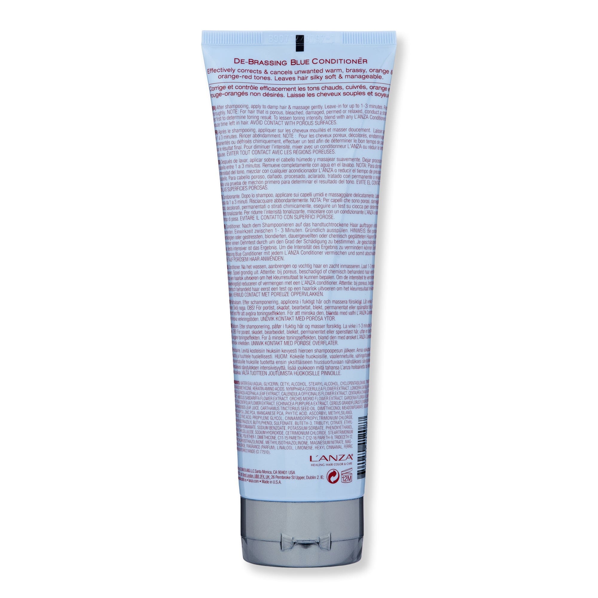 L'anza Healing Colorcare De-Brassing Blue Conditioner