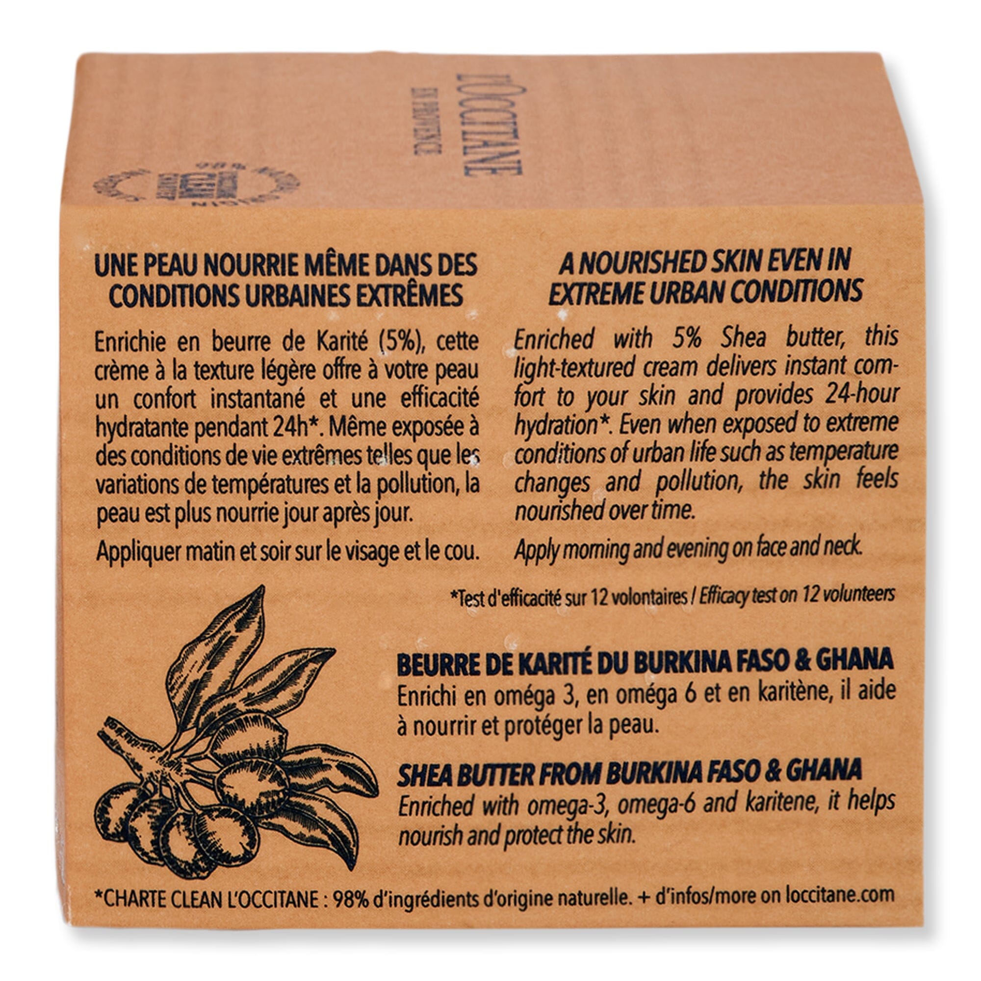 L'Occitane Shea Butter Light Comforting Cream