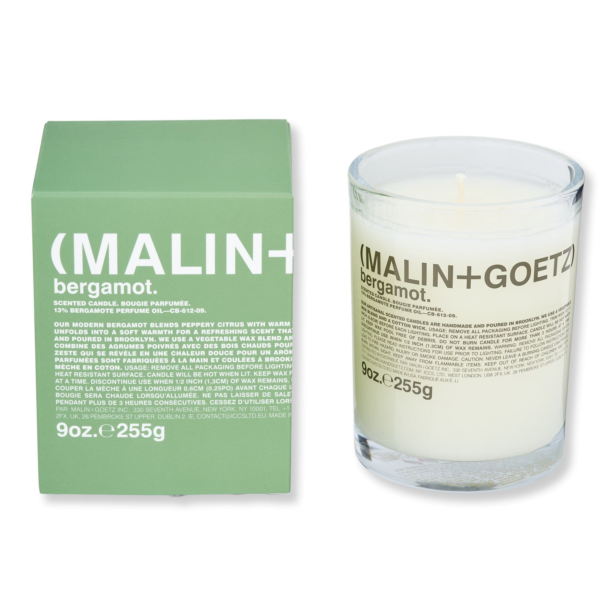 Malin + Goetz Bergamot Candle