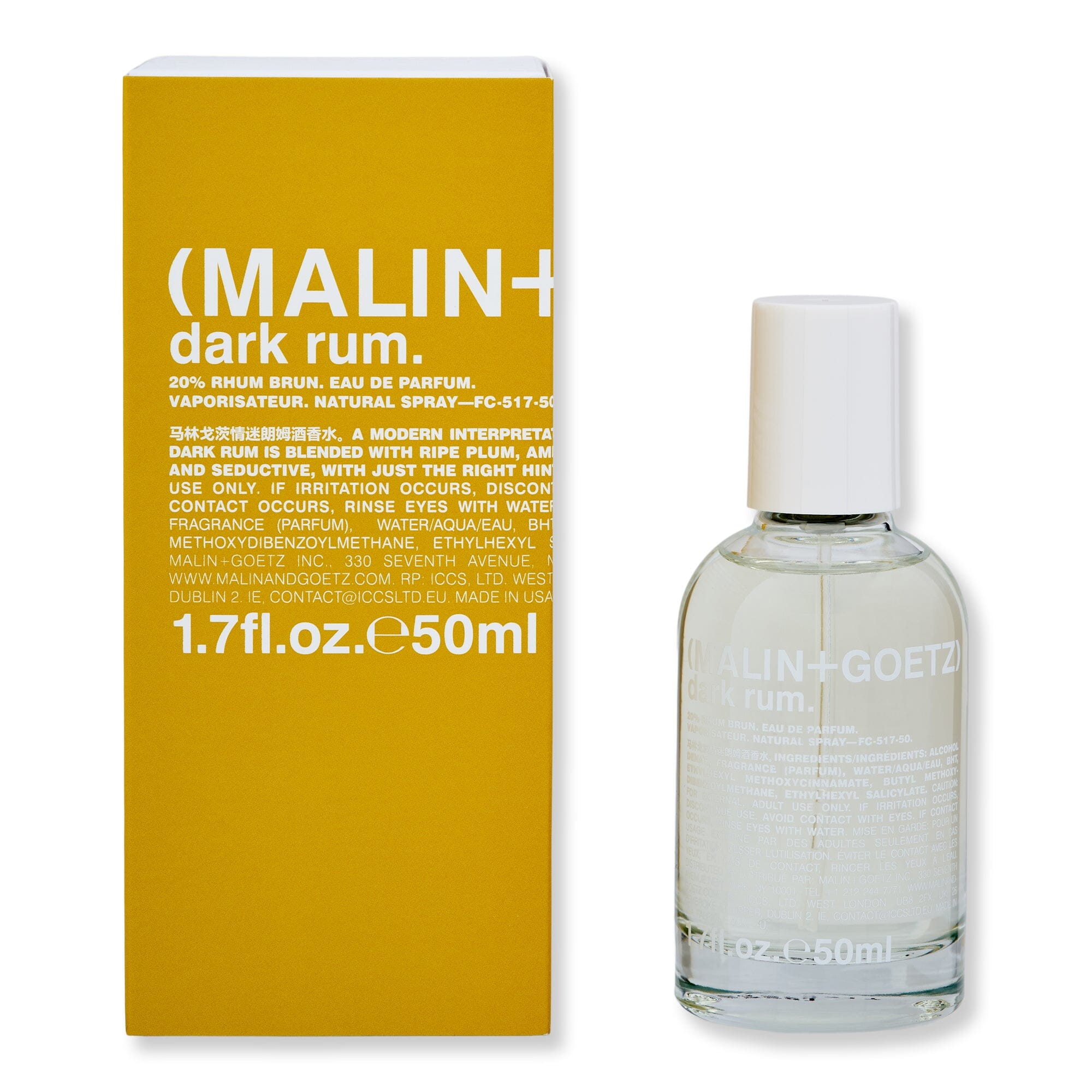 Malin + Goetz Dark Rum Eau De Parfum
