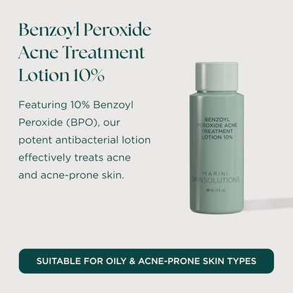 Marini Skin Solutions Benzoyl Peroxide Acne Treatment Lotion 10%