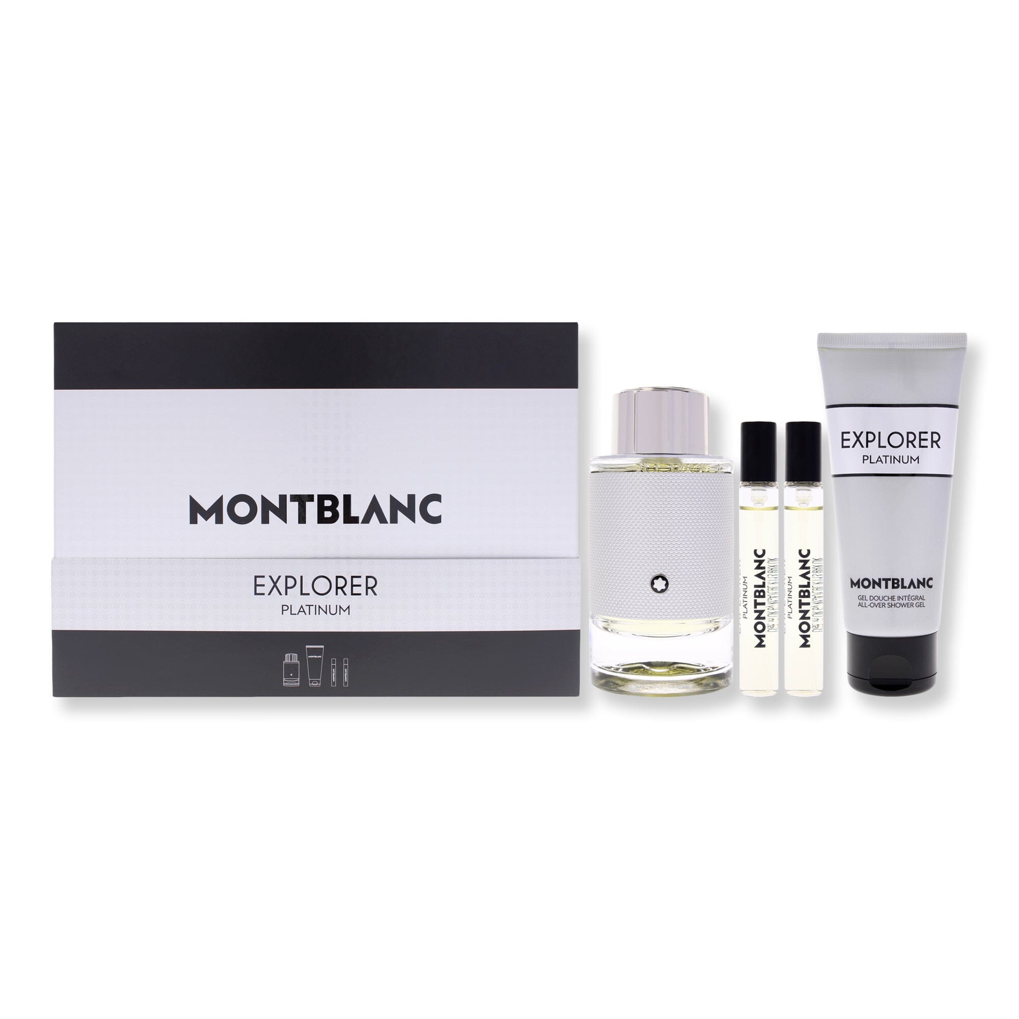 Montblanc Explorer Platinum 4 Piece Gift Set