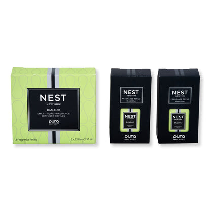 NEST New York Bamboo Refill Duo for Pura Smart Home Fragrance Diffuser